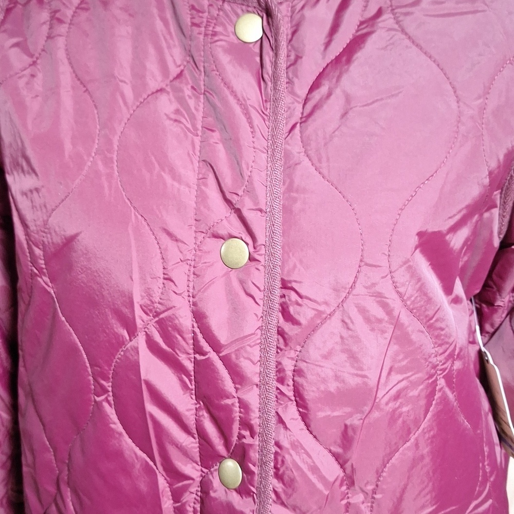 NWT St John's Bay PS deep ruby all weather coat - Picture 2 of 11